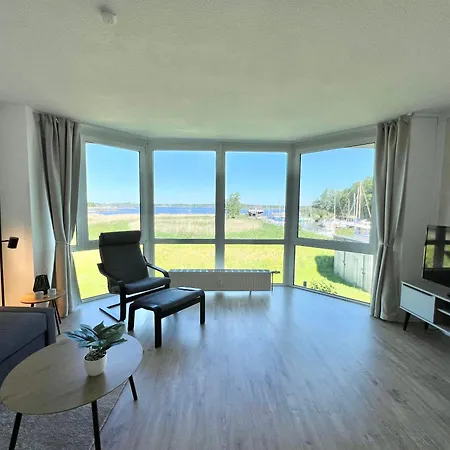 아파트 Moderne N°9 Stexwig Mit Panorama Schleiblick Borgwedel